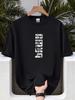 New 2026 Unisexs Outdoor Casual Tshirt Premium Printed Crewneck Design Slightly Stretchy And Breathable