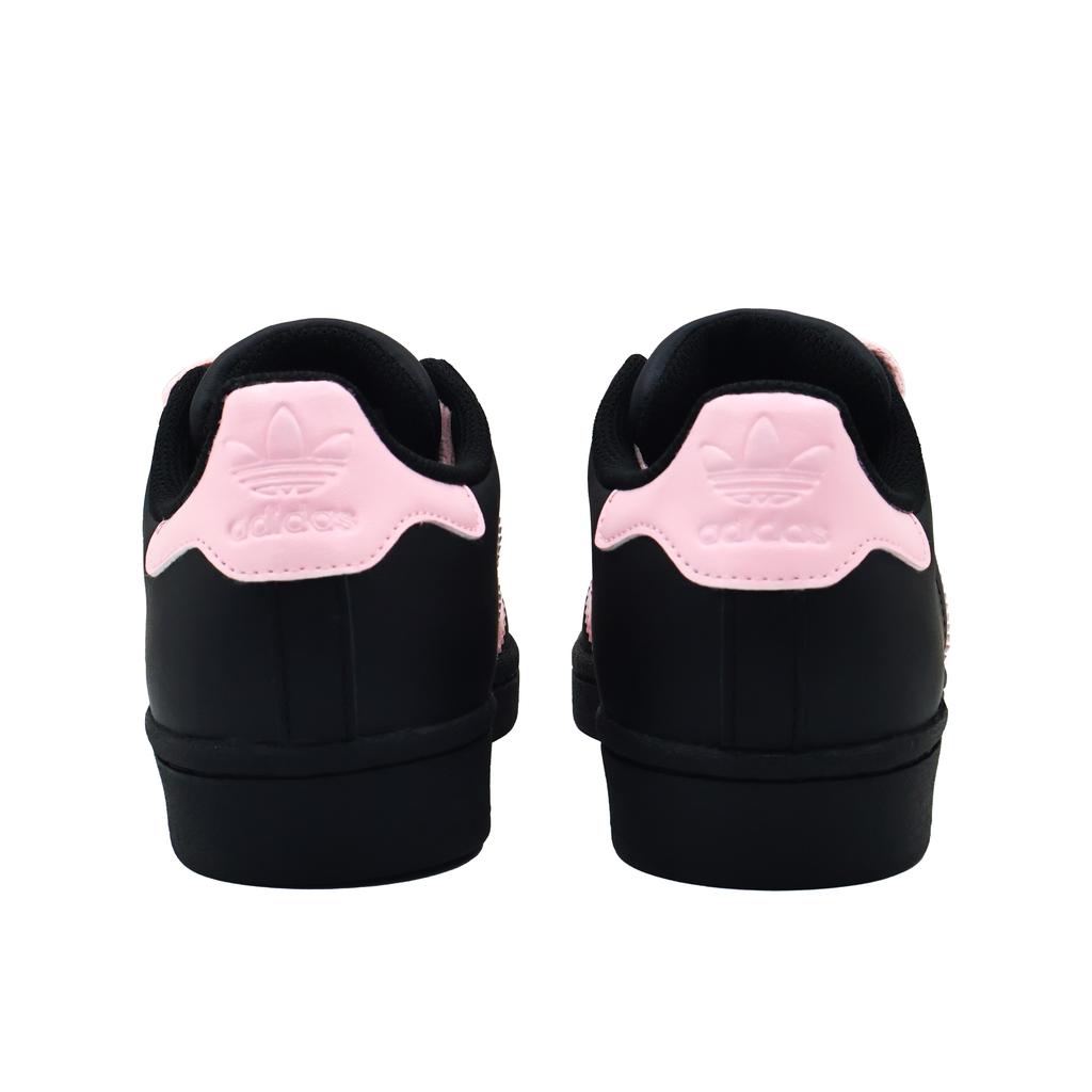 adidas Originals SUPERSTAR Low Top Skateboard Shoes Unisex Black Pink EG4959(Team271-)
