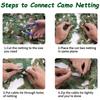 Camouflage Netting, Jungle Camouflage Roll, Hunting Concealment Net, Suitable for Camping, Hunting, Party Decorations