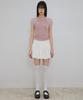 Peulleeoeob Muta Waffle Raglan T-Shirt (Fl-154_Pink)