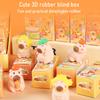 Set de 12 Borradores de Capibara Lindos Kawaii Borradores de Lápiz con Forma de Animal 3D para Niños Borrado Limpio Bajo Polvo Material Escolar Recuerdos de Fiesta para Niños