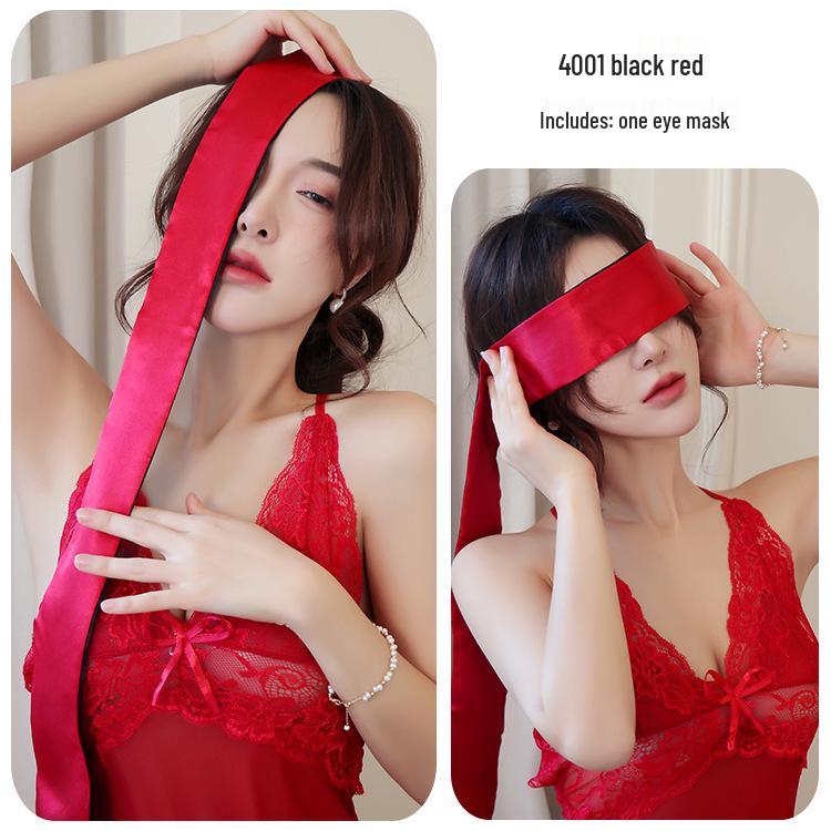 Pure Desire Lace Eye Mask & Binding Handcuffs Set - Erotic Accessories Collection