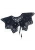 Hanfu Cloud Shoulder Embellishments With Flower Lace For Women Fashion Accessories