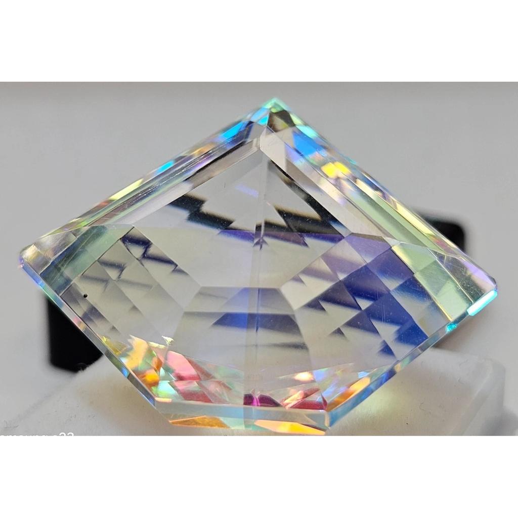Natural Mystic Topaz Rainbow Color 51-52 Ct Fancy Cut Beautiful Loose Gemstone