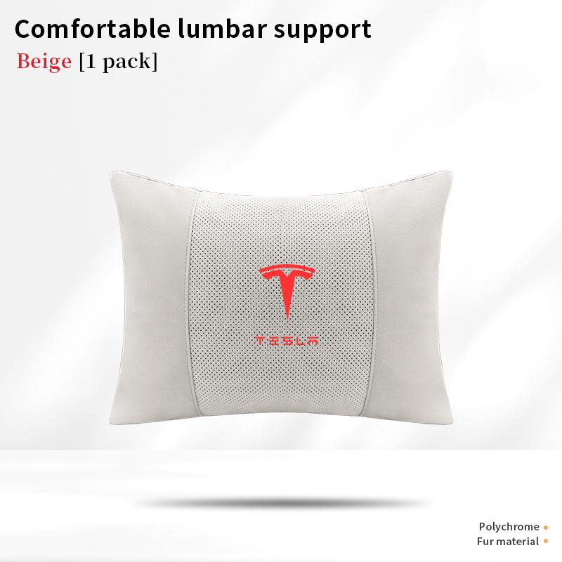 For Tesla Model 3 Model Y Model S Model X Car Headrest Neck Support Seat Soft Neck Pillow Automobile Tesla Interior Accessories