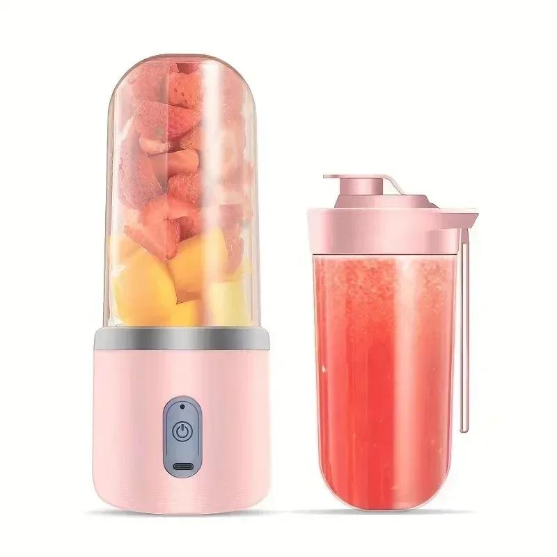 Wireless Mini Electric Juicer Multifunctional Blending Juice Cup USB Rechargeable Fruit Automatic Smoothie Blender Kitchen Tool