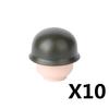 Military US Army Soviet Figures Soldiers MOC Building Blocks Medic Sniper Rifle Bunijon Hat Helmets Children's Toy Gift B145
