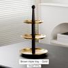 Metal Cupcakes and Fruits Tray Effective Stainless Steel Fruit and Candy Stands Organizers for Special Event