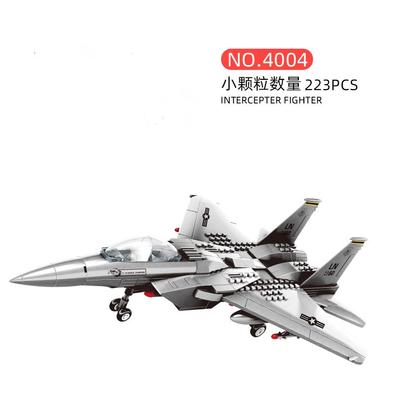 Militärisches Aufklärungsflugzeug der Luftwaffe, Legierungsmodell, Hubschrauber-Kampfflugzeugmodell, Zusammenbau von Kriegsbausteinspielzeug