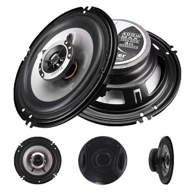 Tigwiss 16cm 400W Separates Koaxial-Autoset Koaxial-Auto-Lautsprecher Klarer Klang Langlebiger Lautsprecher Audioeinheit Leicht und Einfach zu Tragen 6,5 Zoll 2-Wege