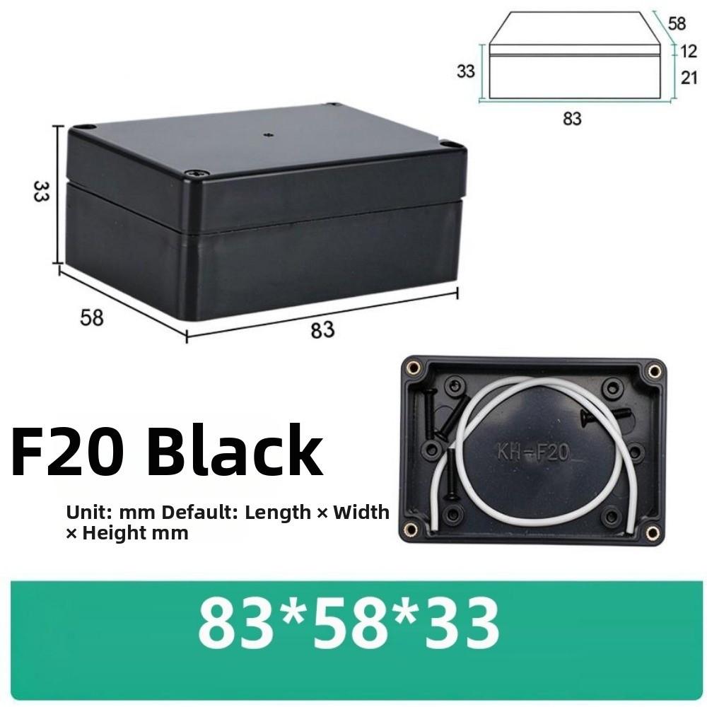 New Waterproof Outdoor Junction Box Transparent 10 Styles Enclosure Cover Plastic Electrical Project Boxes