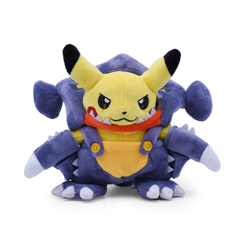 Cos Eevee Pikachu Cosplay Plush Toys Charizard Peluche Lucario Stuffed Animal Doll Plushies Cute Cartoon Gift Cartoon 20-25CM