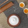 Nanshan Mr. Mutton Fat Jade Glaze Ceramic Gaiwan