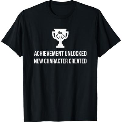 Déblocage de succès Nouveau personnage créé T-shirt(3)
