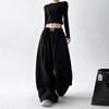 Women's Wide-Leg Casual Pants 2026 Spring/Autumn New Versatile Straight-Leg Slimming Loose Sports Trousers