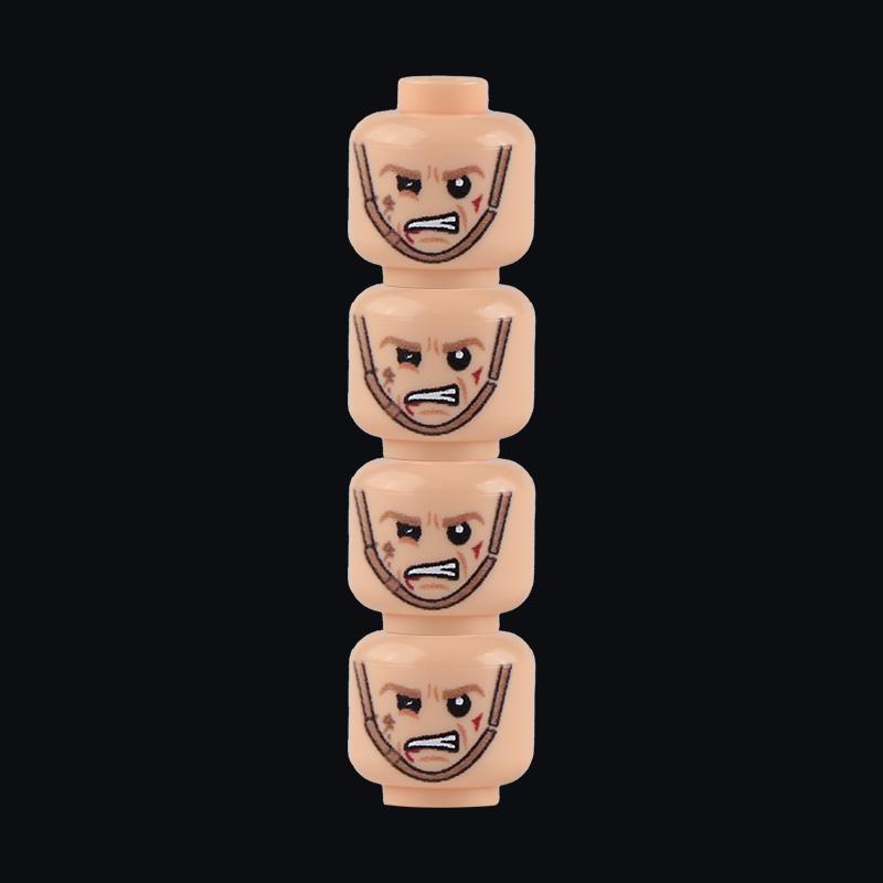 Military-Themed Superior-Grade Soldiers Top-Grade Figurineure Injured First-Class Face Top-Grade Expression High-Standard Head Top-Grade Parts