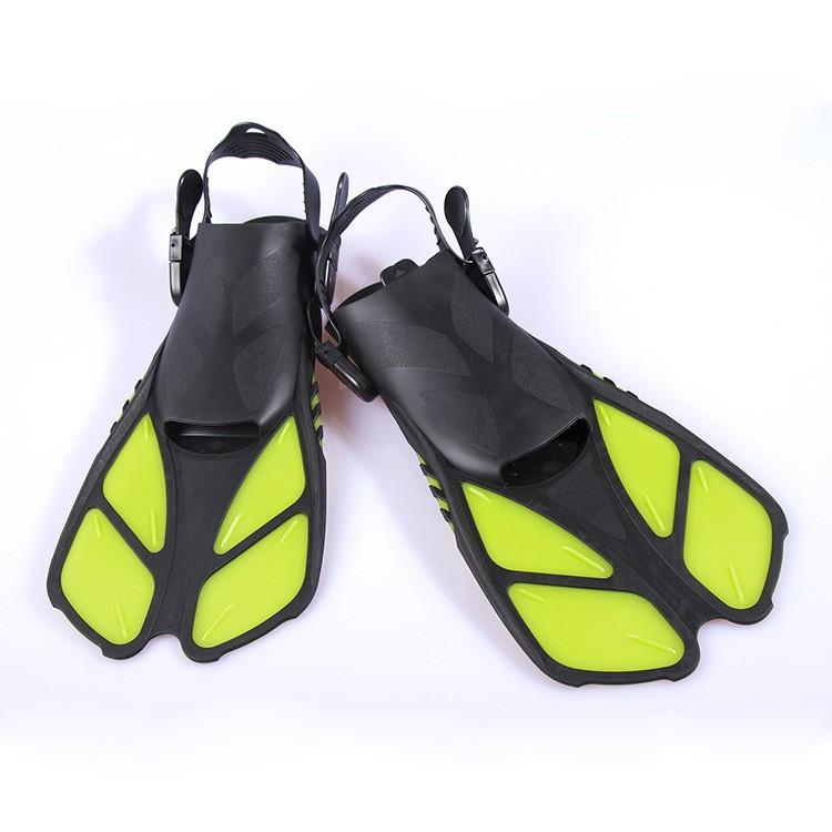 Factory-direct High-end Frog Fins Adjustable Long Adult Swimming Flippers in Stock