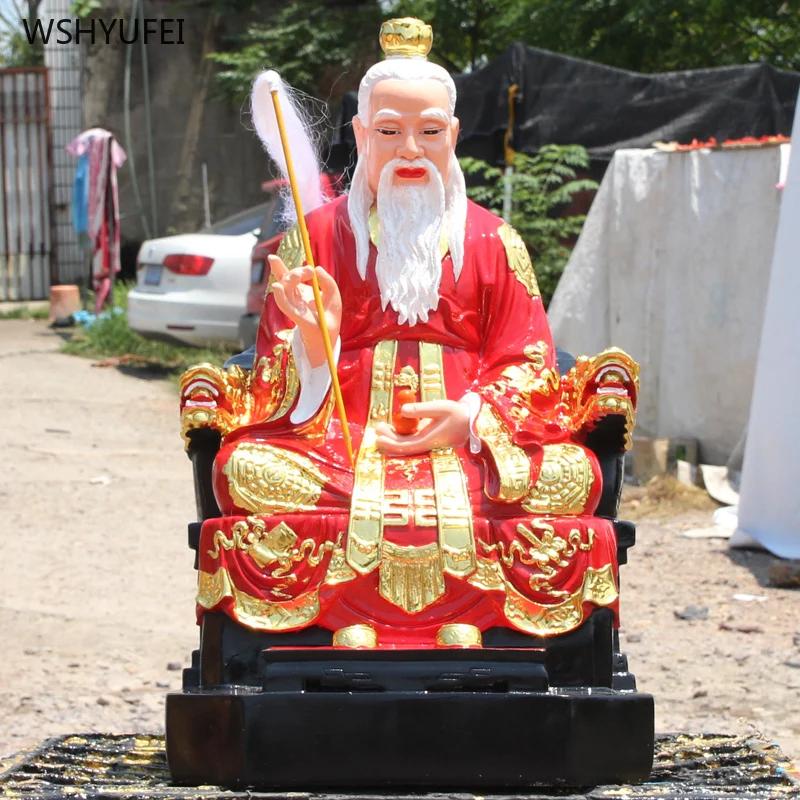 Home offering ornaments The statue of Tai Shang Lao Jun Yuanshi Lingbao Tianzun Buddha statue of TaiShang Lao Jun Taoist deities