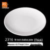 Yunka A5 Melamine Commercial Serving Plates