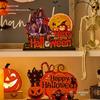 Halloween Cartoon Pumpkin Desktop Ornaments: Creative Decorations for Festive Scenes and Photo Props