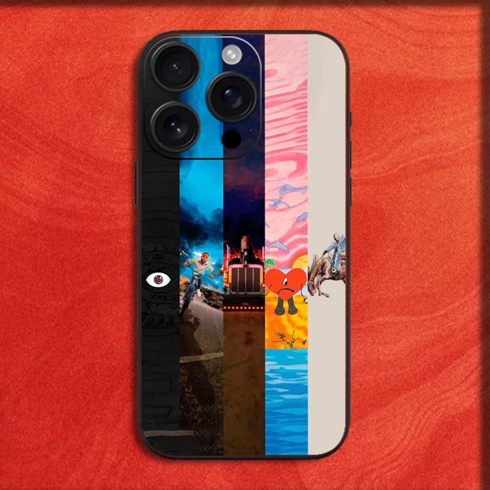 DTMF Debí Tirar Más Fotos Bad Bunny Phone Case For iPhone 17 16 15 14 13 12 11 Pro Max Mini SE4 7 8 Plus 17E Soft Cover Fundas
