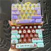 /Portachiavi Clicker Tastiera 26 Tasti Divertente Fidget Spingi Spremi Sollievo Ansia Stress Decompressione Fascino Borsa Sensoriale Regalo..