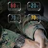 CF53 Smart Watch Bluetooth-compatible Call Smartwatch Fitness Tracker with LED Flashlight, Silicone Strap