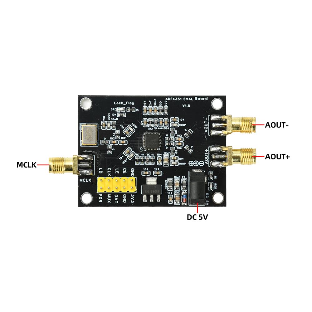 11M-1.1GHz PLL RF Signal Source Development Board ADF1111 Signal Generator Module 1V/1.1V For Engineering R&D And Test