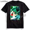 Vintage Todoroki And Midoriyas Chibi My Hero Academia Manga Harajuku T Shirt Japanese Kawaii Top Tee