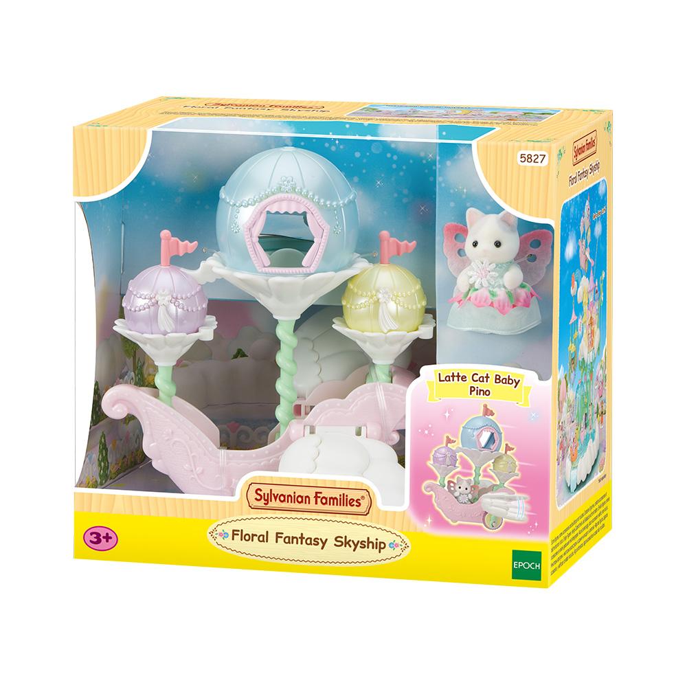 

[toytron] Sylvanian Families Latte Cat s Dreaming Airship Adventure Set (Toytron 5827)
