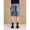 GXG Men's Classic Blue Washed Split Design Jeans