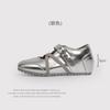 Inner Height Increase Of 5 Cm  Sheepskin Insoles Women'S Shoes Women'S Feet French Style Not Tired Inner Height Increase Temperament Single Shoes