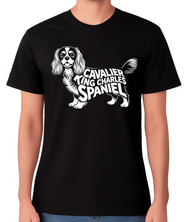 

Cavalier King Charles Spaniel Unisex T-Shirt Cute Dog Breed Tee 5XL різнокольоровий