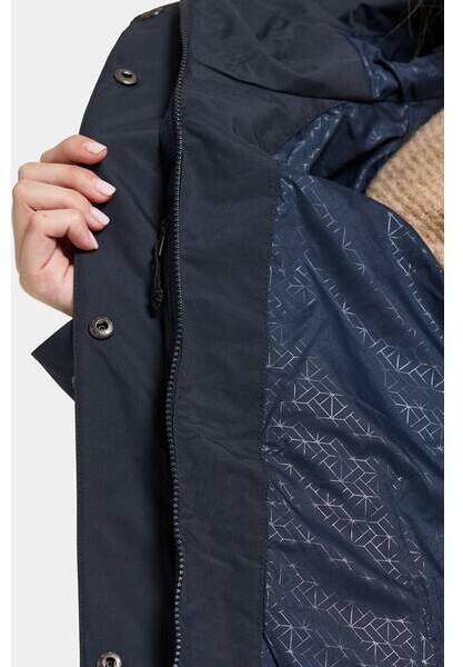 Jacket Didriksons Thelma Parka 10 (504812) WNS Parka Dark Night Blue