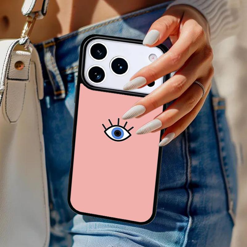 EVIL EYE Collage Phone Case For iPhone 17 Air 14 15 13 12 Max Cover For Apple 14 15 16 16e 11 Pro Max Plus