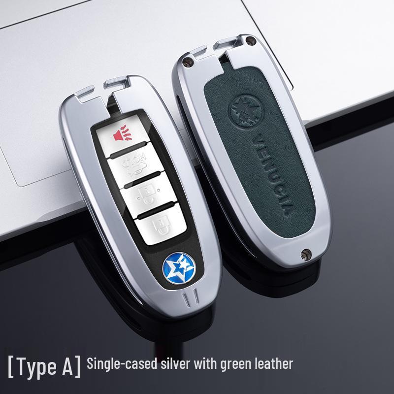 

Venucia D60Plus/T60/T90/T70 Key Case Shell for 2021 Models - Metal Four-Button D60EV Cover.