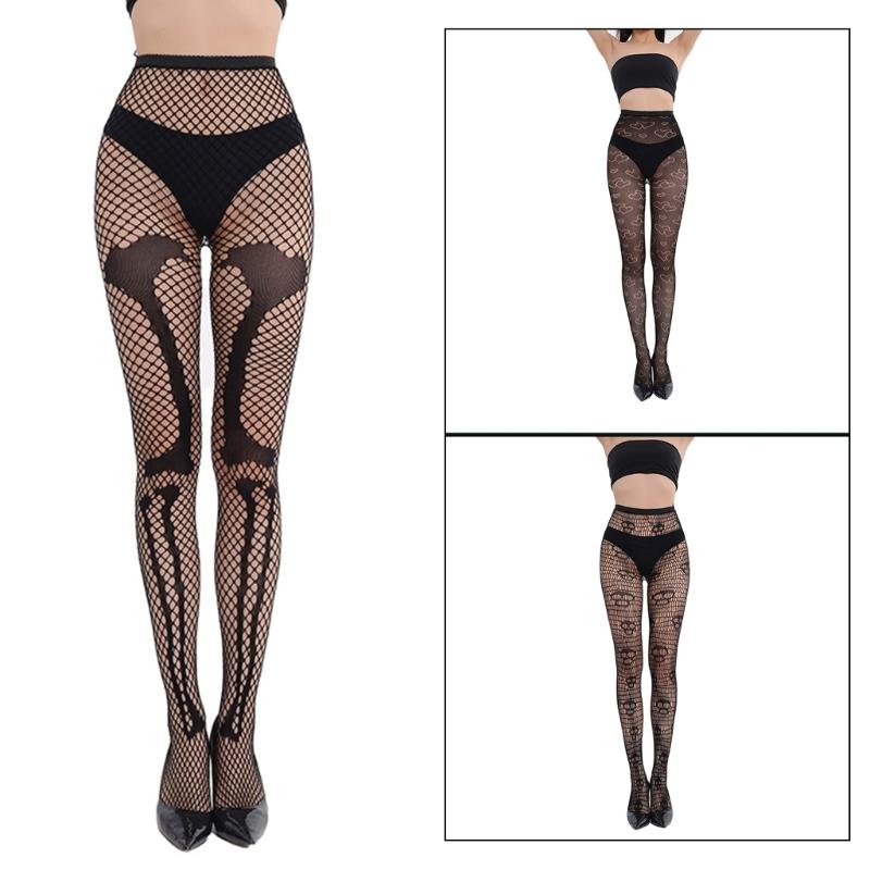 Women's Patterned Tights Fishnet Stockings Pantyhose Stockings Leggings for Party Club Raves