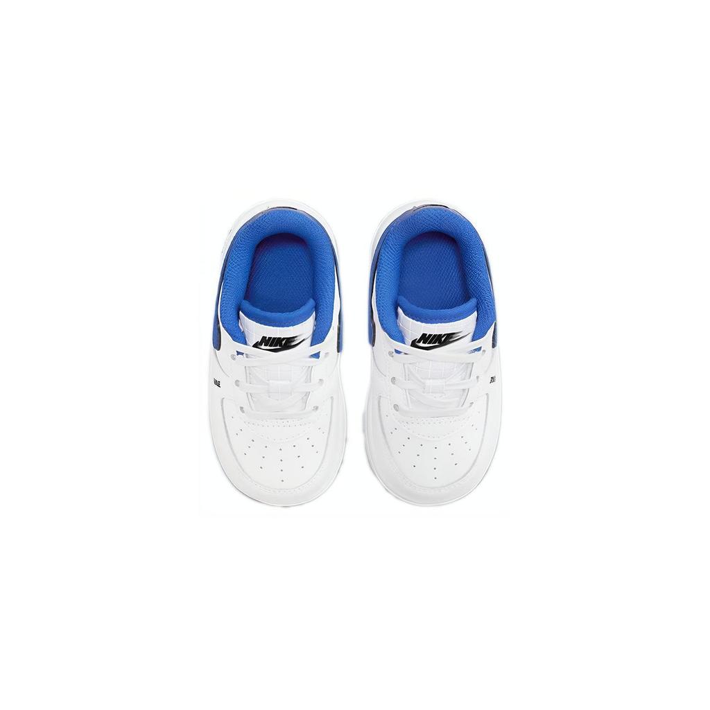 Nike Air Force 1 LV8 Slip Resistant Low top Skateboard Shoes White Blue Infant And Toddler DO3808-100