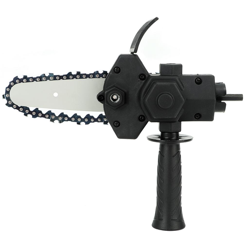 Chainsaw Attachment Electric Drill Modified To Chainsaw Attachment One Handed Electric Chain Saw for Wood Cutting
