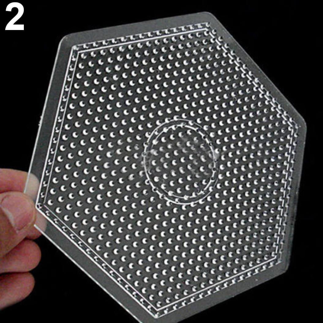 

Прозрачная квадратная шестиугольная круглая большая доска для детских игрушек Hama Fuse Beads Hexagon