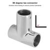 90 Degree Pipe Connector Polished Deck Hand Tee Boat Handrail Tee  Marine Yacht Boat Deck Railing