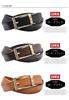 [Shiroya] EDWIN FIT Type Belt, Click Belt, No Holes, 0111094 (03: Brown, Free Size (Cuttable))