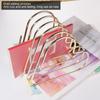 Desk Book Storage Rack Telescopic Files Folder Stand   Craft Supplies Decoration