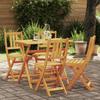 VidaXL Folding Garden Chairs 4 Pcs 36x46x86 Cm Solid Acacia Wood 3324840