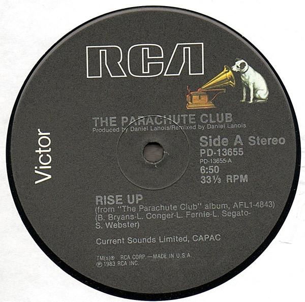 

12inch Record PARACHUTE CLUB - Rise Up PD13655 RCA 1983 US Dance & Electronica Used