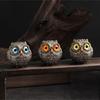 Charm Resin Owl Decoration With Fine Detail Owl Sculpture For Bedroom, Office, Or Living Area for Stylish Home