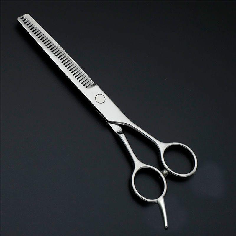 Pet Grooming Scissors: Straight & Curved for Dog Hair and Teddy Bear Trimming