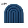 Durable Potholder for Daily Use Rainbow Silicone Pot Mat Heat Resistant Trivet Hot Dishes High Temperature Non-Slip Table Placemat Kitchen Home