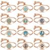 New Aromatherapy Diffuser Bracelet Essential Oil Diffuser Bracelet Alloy Stainless Steel Perfume Aroma Locket Bracelet for Women