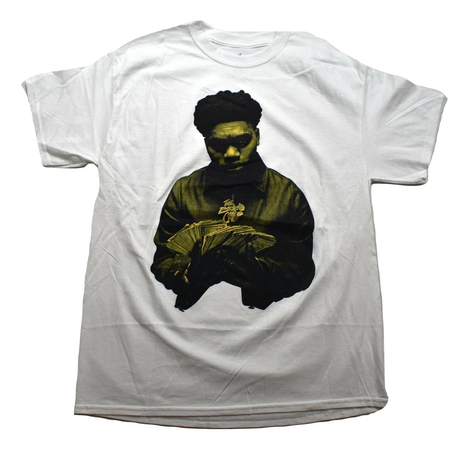 Без обмана Мужская The Backend Child Rap Хип-Хоп Белая Футболка Новая XL, 2XL L
